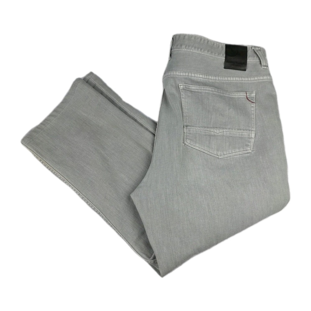 Tommy Bahama‎ Jeans Mens Size 42x27 Weftside Keys Vintage Light Gray Denim Pants